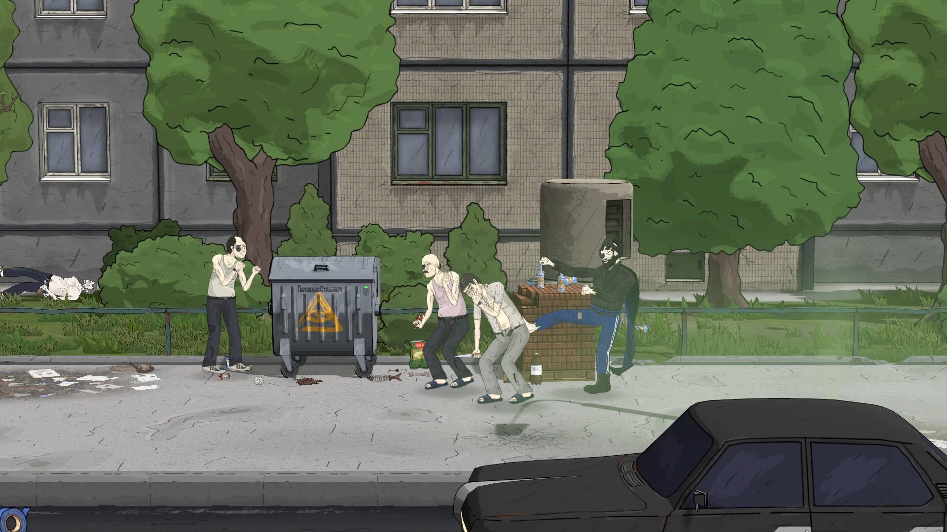 BomjMan screenshot 1