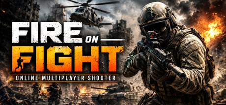Fire On Fight : Online Multiplayer Shooter — Steam header