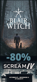 Save 80% on Blair Witch on Steam