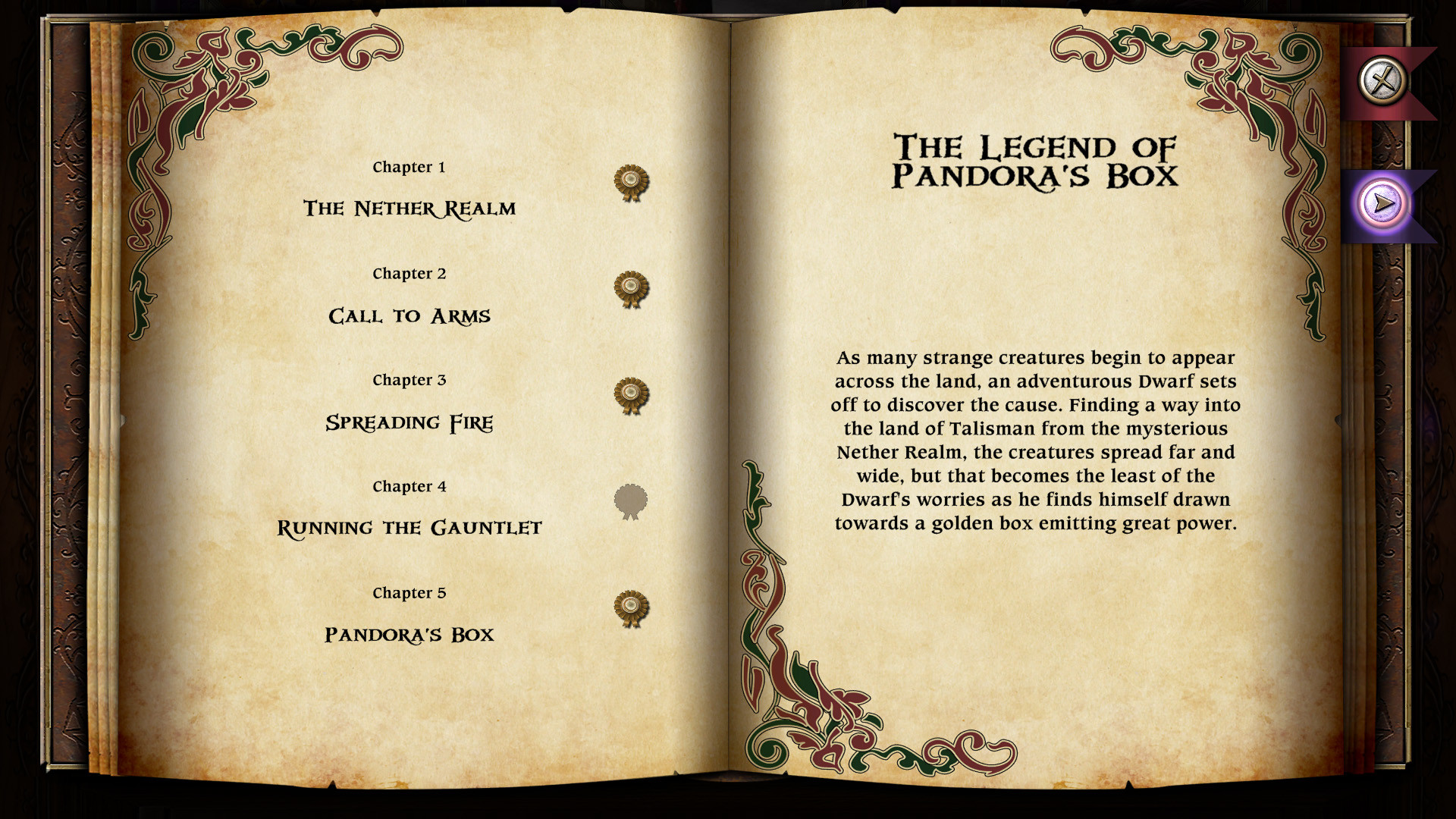 Talisman: Origins - The Legend of Pandora's Box screenshot 8
