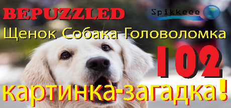 Bepuzzled Puppy Dog Jigsaw Puzzle