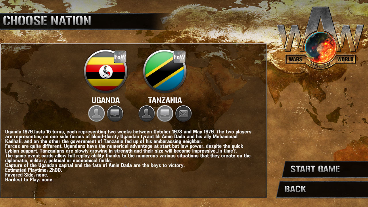 Wars Across The World: Uganda 1979 screenshot 13