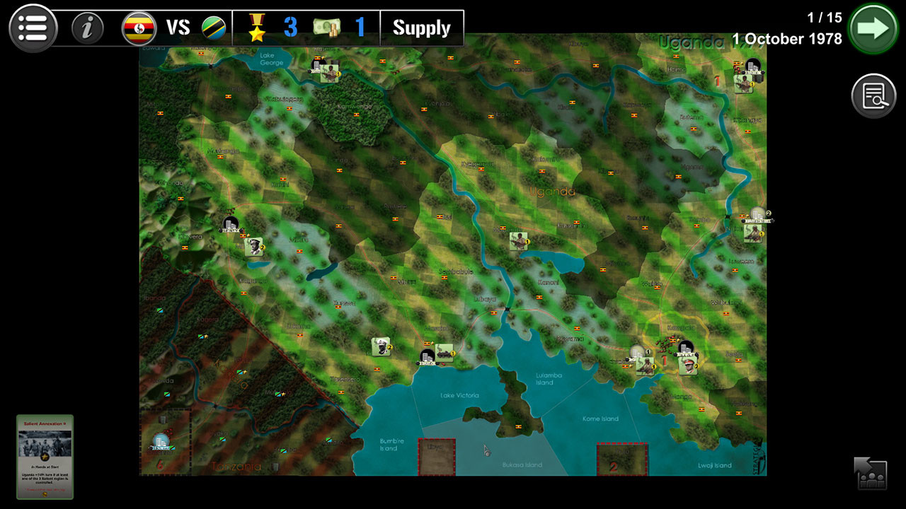 Wars Across The World: Uganda 1979 screenshot 2