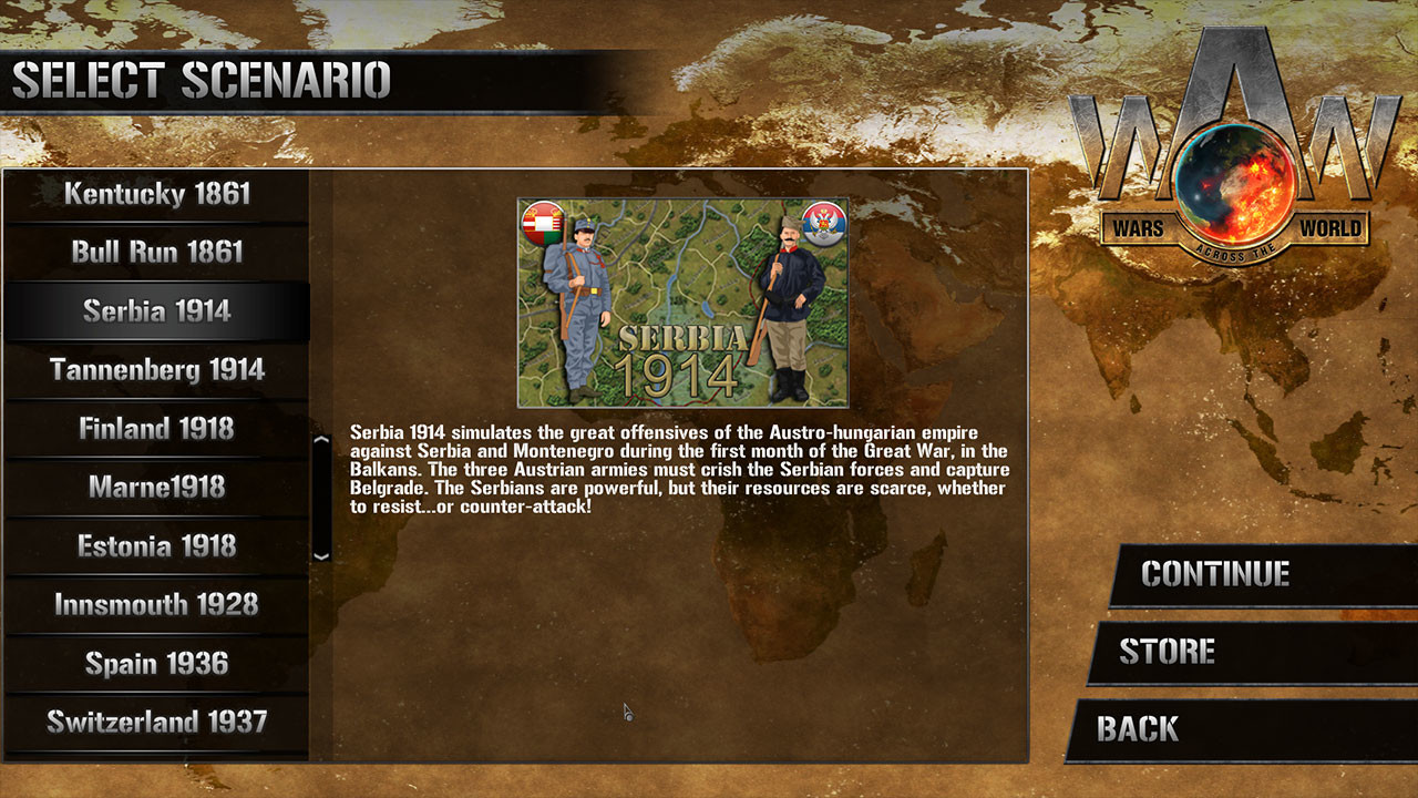 Wars Across The World: Serbia 1914 screenshot 1