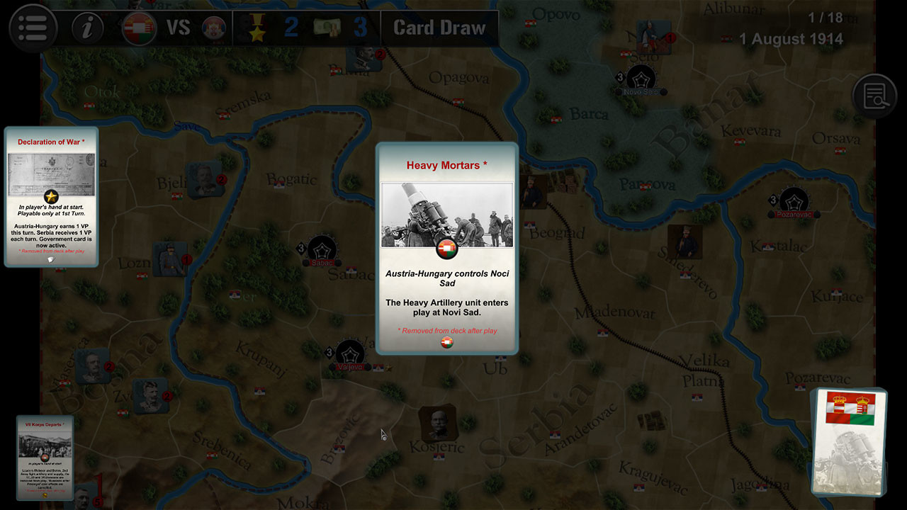 Wars Across The World: Serbia 1914 screenshot 4
