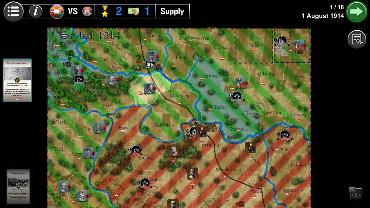 Wars Across The World: Serbia 1914 screenshot 9