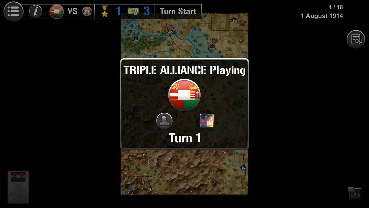 Wars Across The World: Serbia 1914 screenshot 3