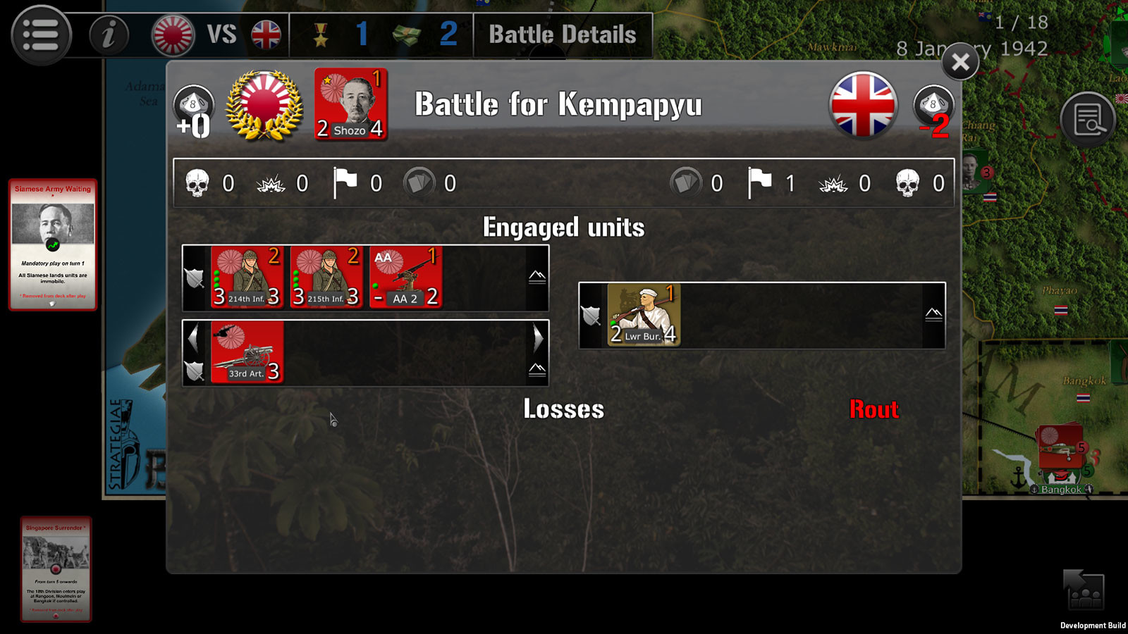 Wars Across The World: Burma 1942 screenshot 4