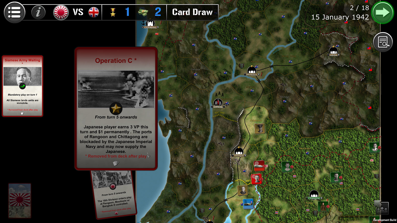 Wars Across The World: Burma 1942 screenshot 2