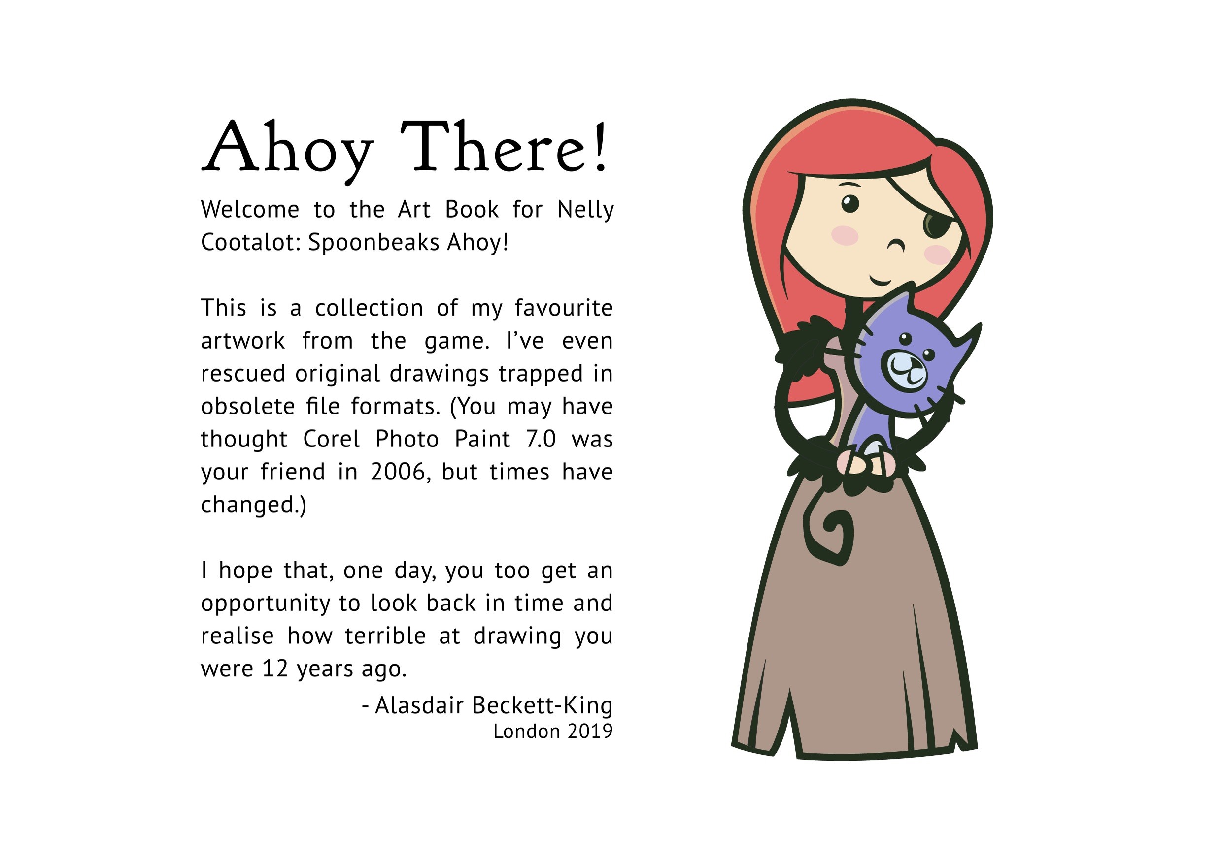 Nelly Cootalot: Spoonbeaks Ahoy! Artbook screenshot 2