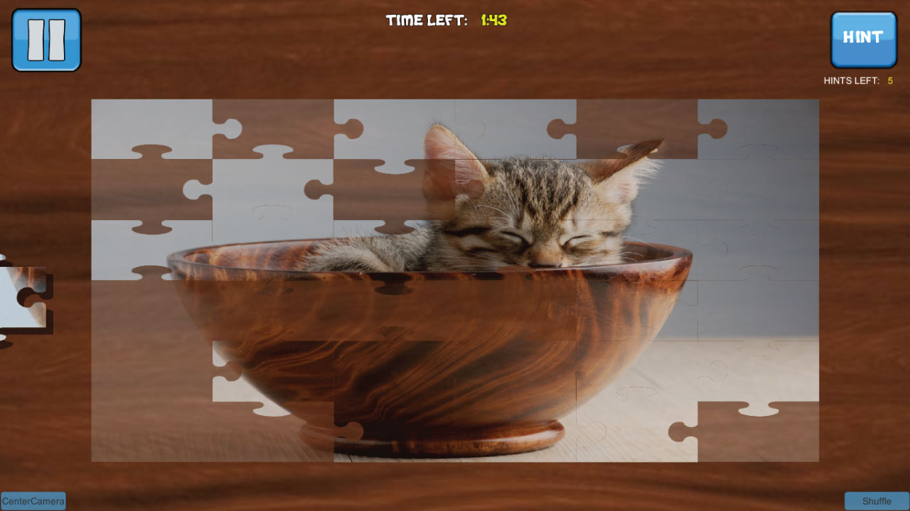 Bepuzzled Kittens Jigsaw Puzzle screenshot 4