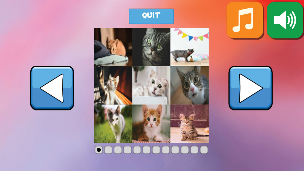 Bepuzzled Kittens Jigsaw Puzzle screenshot 1