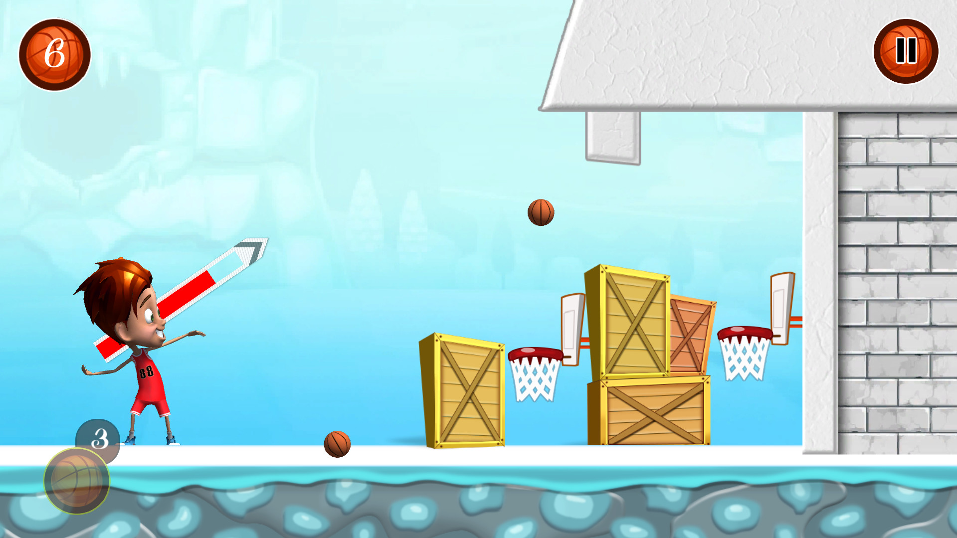 Too White Basketball screenshot 1