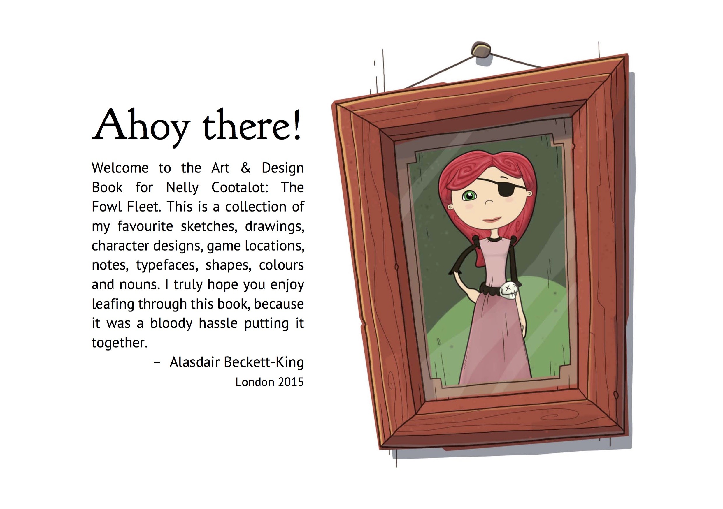 Nelly Cootalot: The Fowl Fleet - Artbook screenshot 2