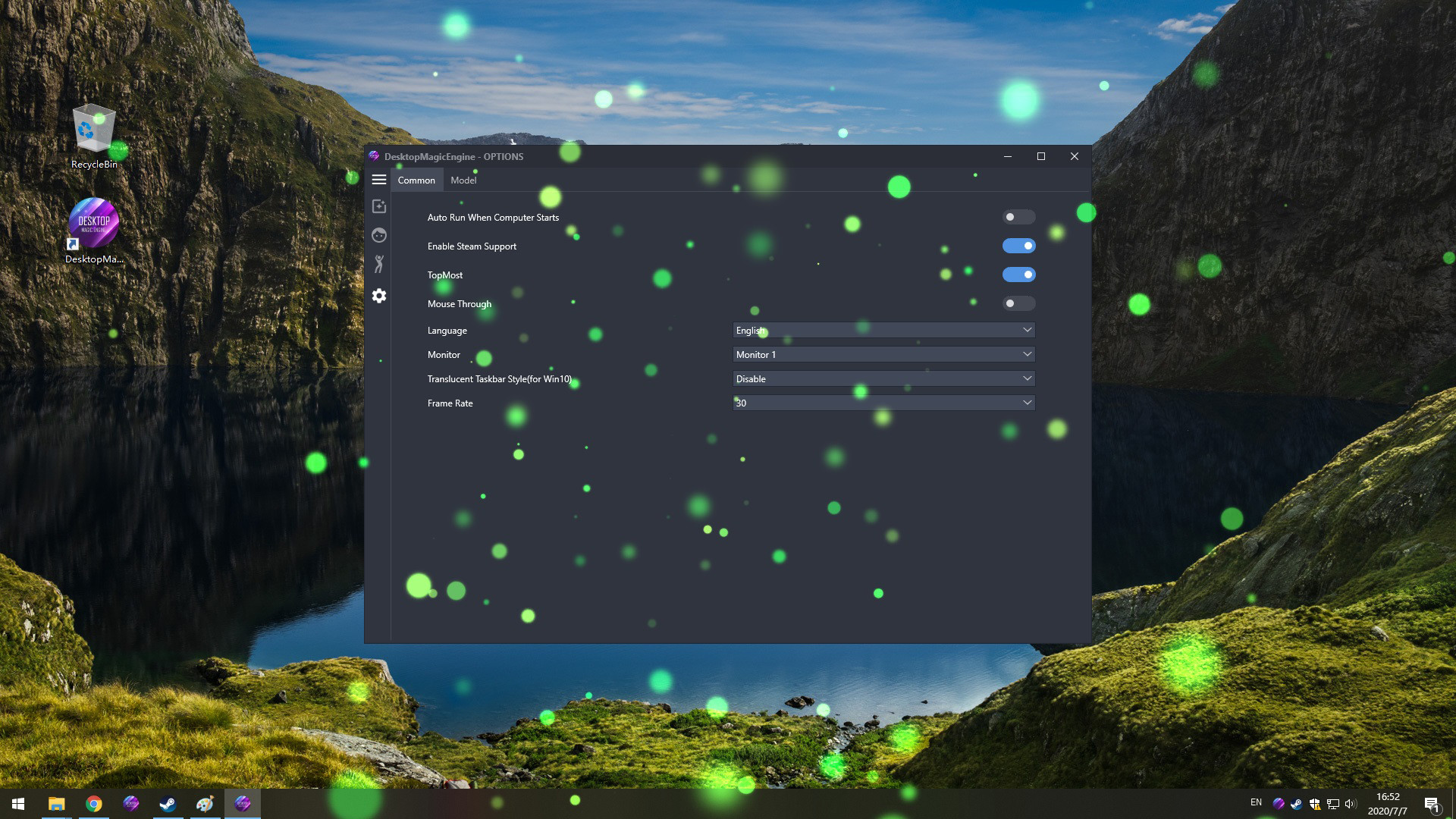 Desktop Magic Engine screenshot 6
