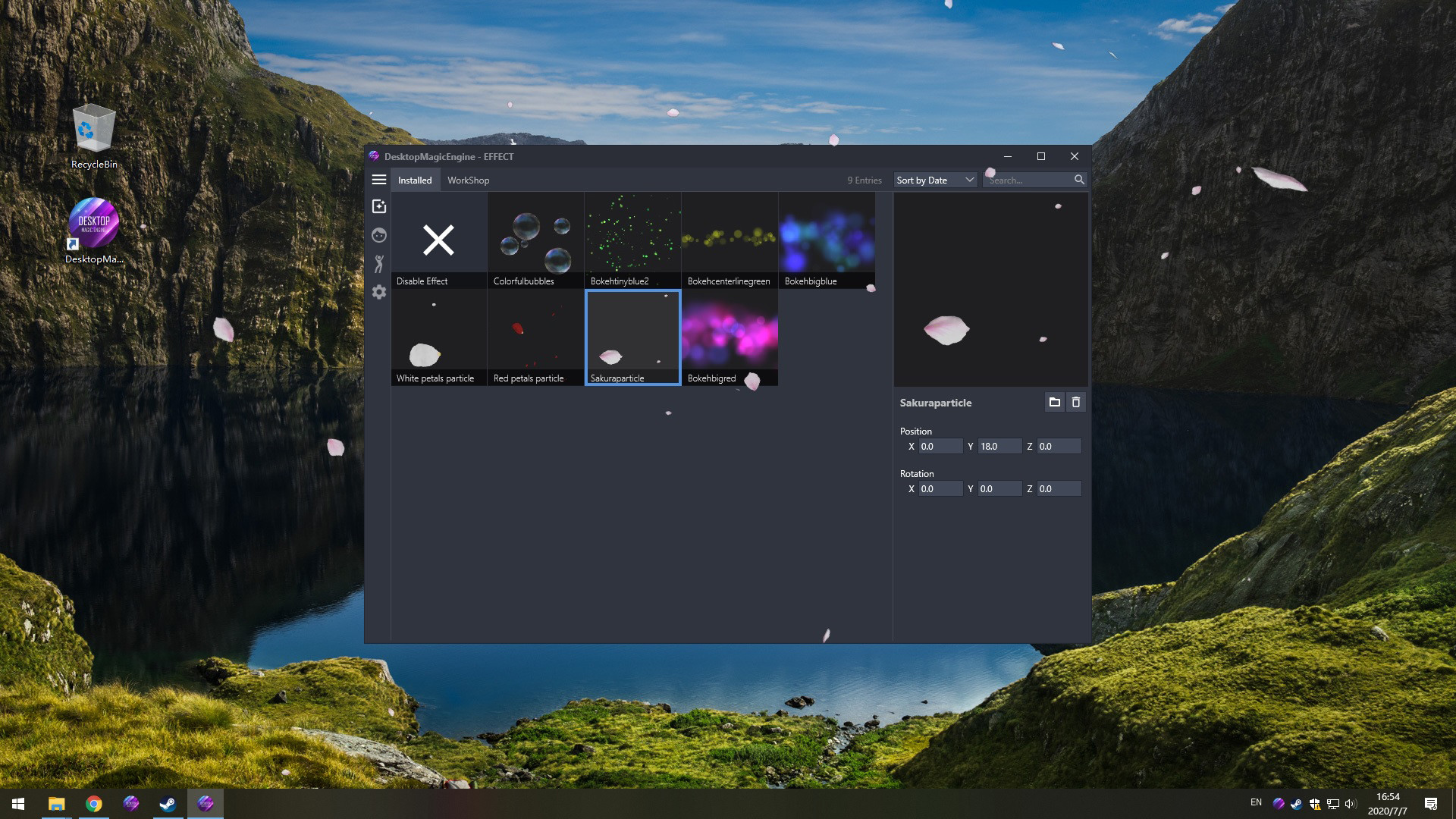 Desktop Magic Engine screenshot 7