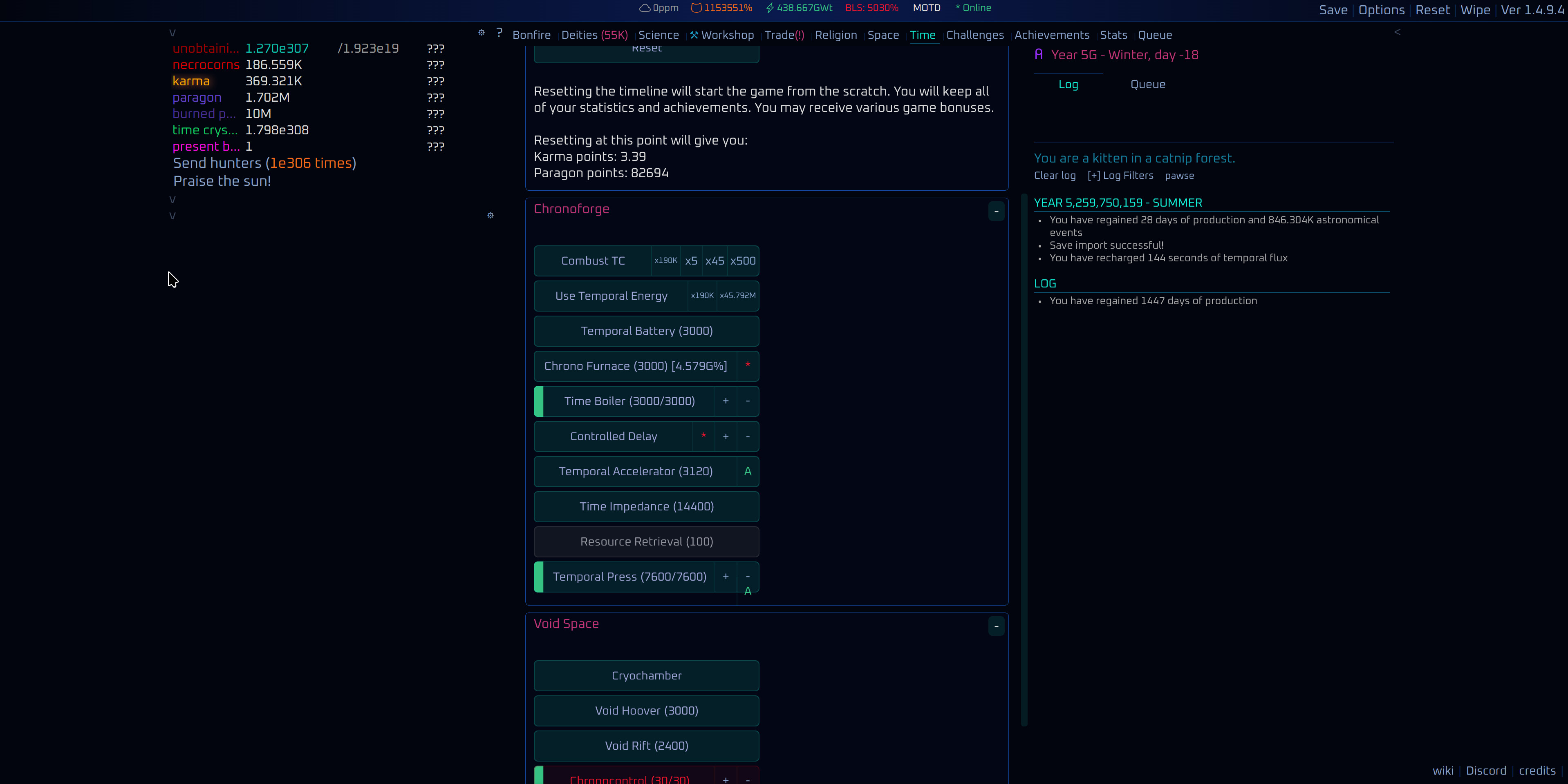 Kittens Game screenshot 6