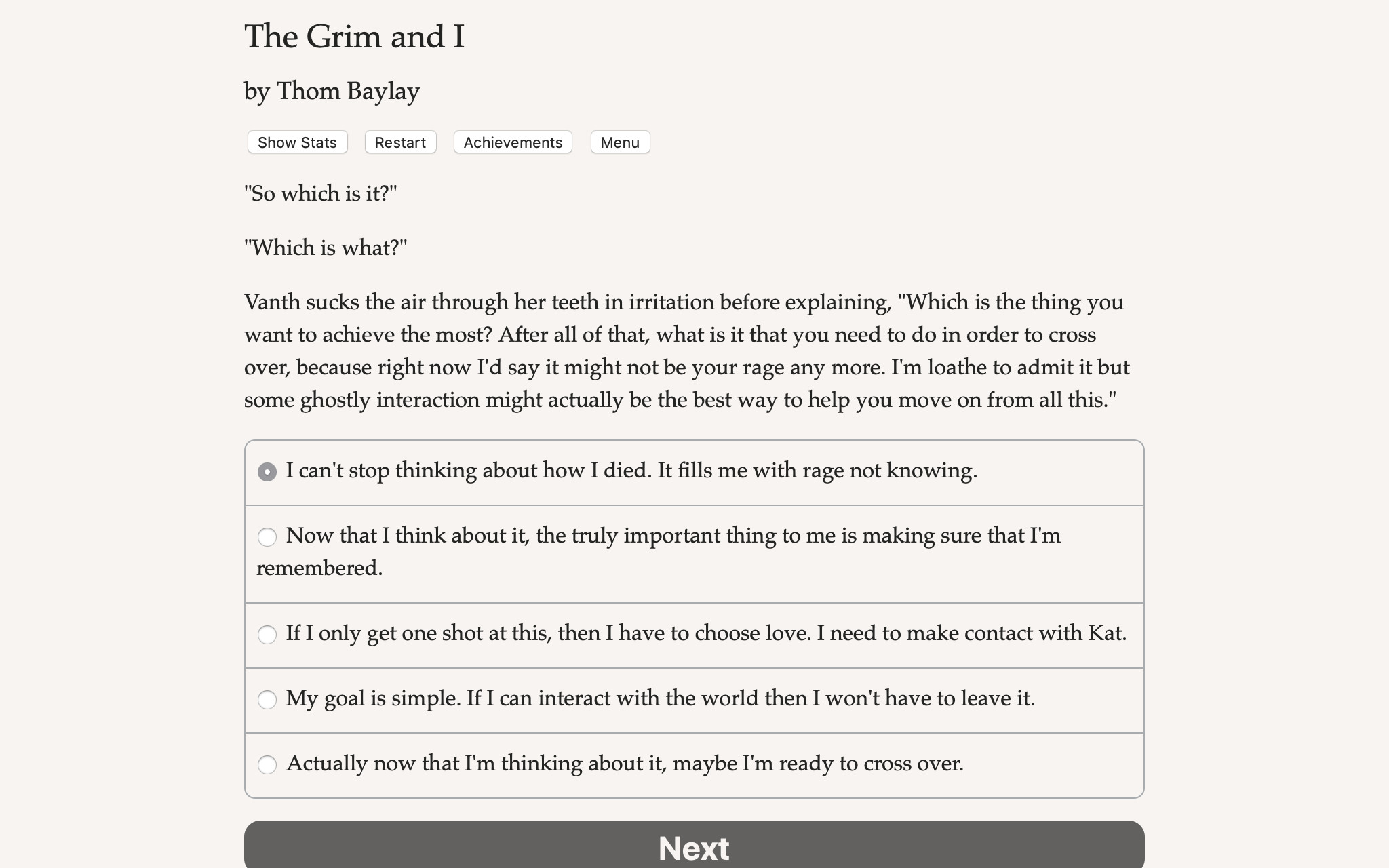 The Grim and I screenshot 5