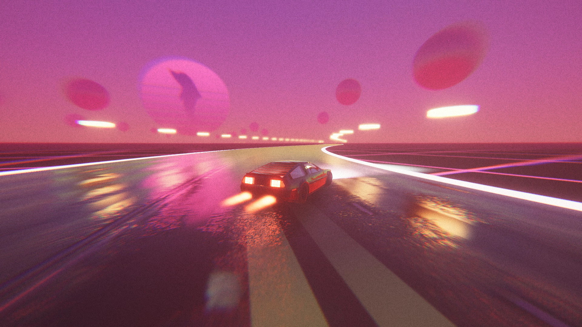Vaporwave Drift screenshot 3