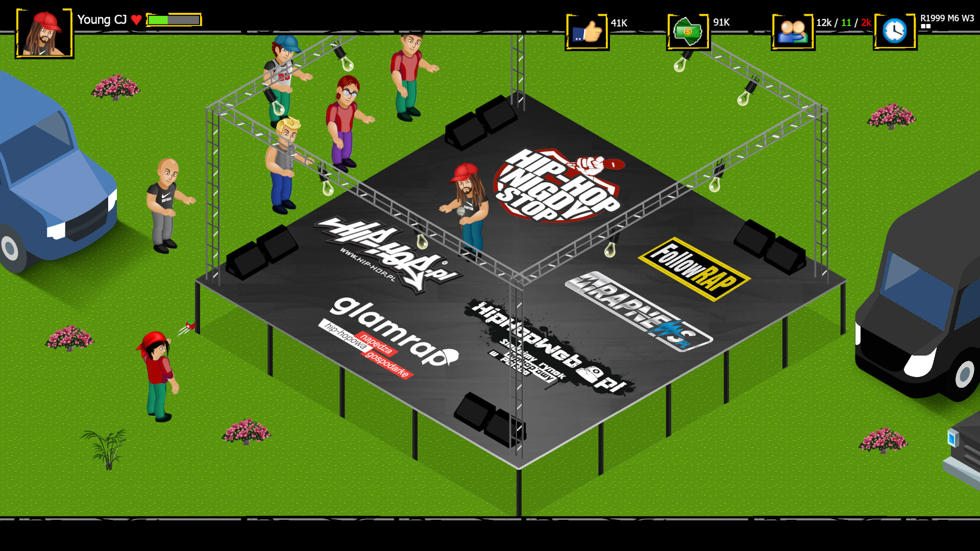 Rap simulator screenshot 3