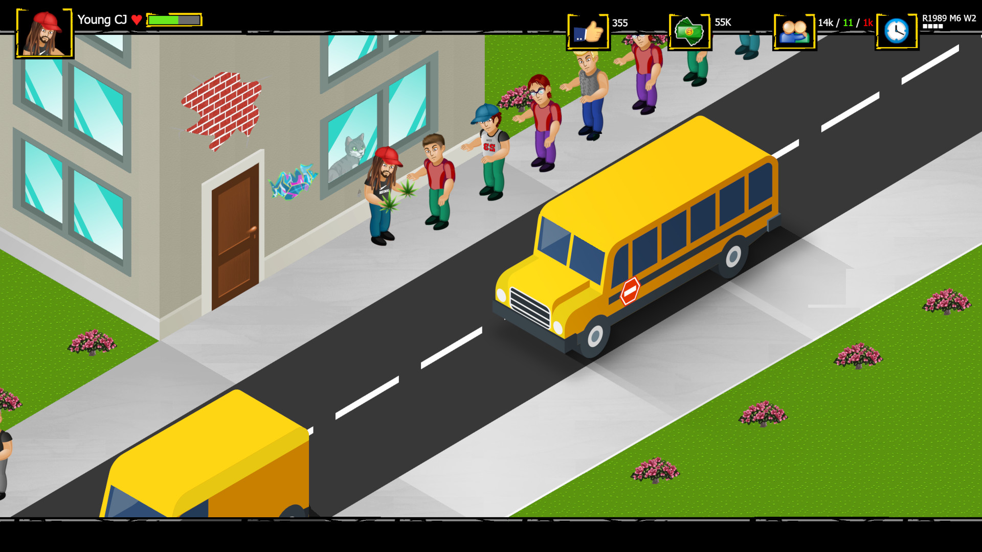 Rap simulator screenshot 2
