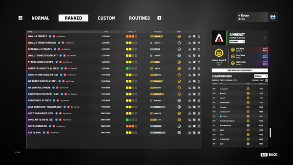 Aimbeast screenshot