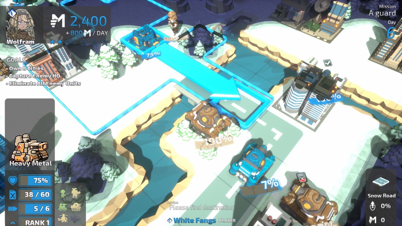 TINY METAL: FULL METAL RUMBLE screenshot 2