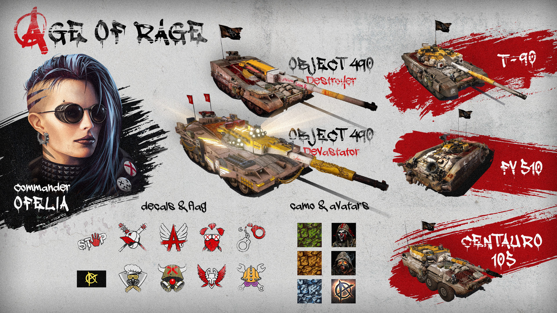 Armored Warfare - Age of Rage Battle Path Access screenshot 2