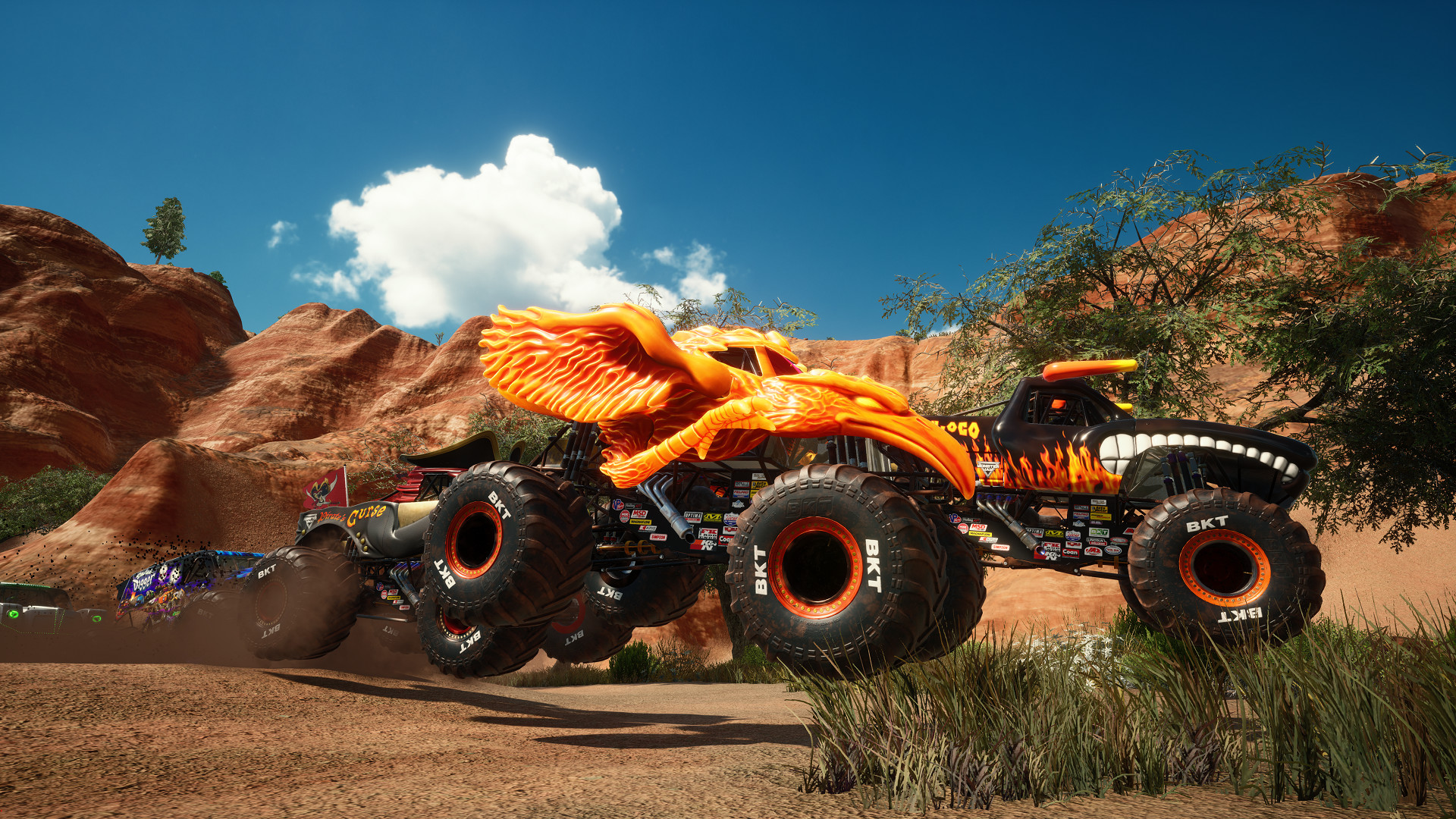Monster Jam Steel Titans - Fire & Ice screenshot 1