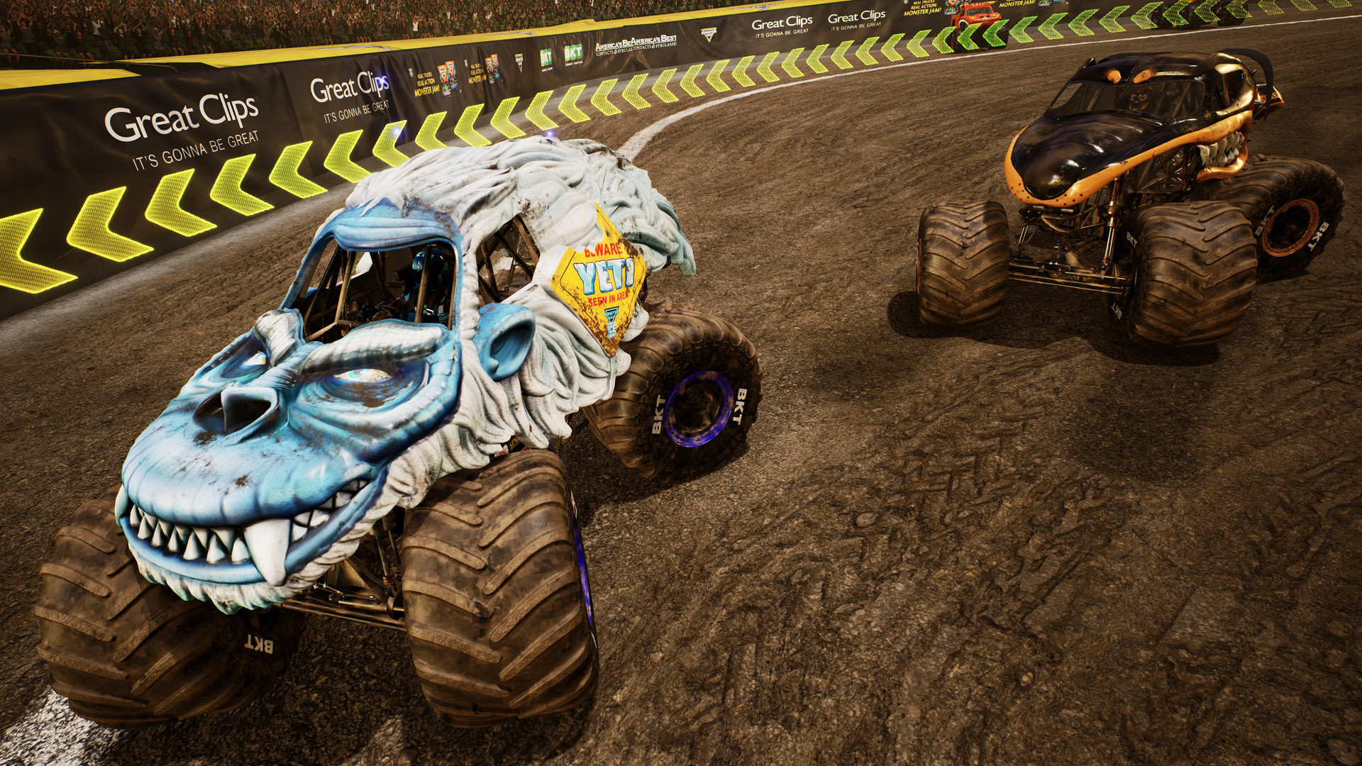 Monster Jam Steel Titans - Fire & Ice screenshot 5