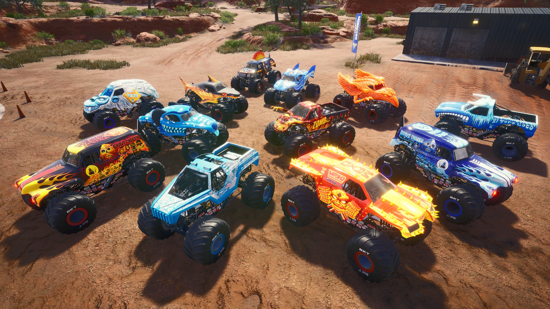 Monster Jam Steel Titans - Fire & Ice screenshot 6