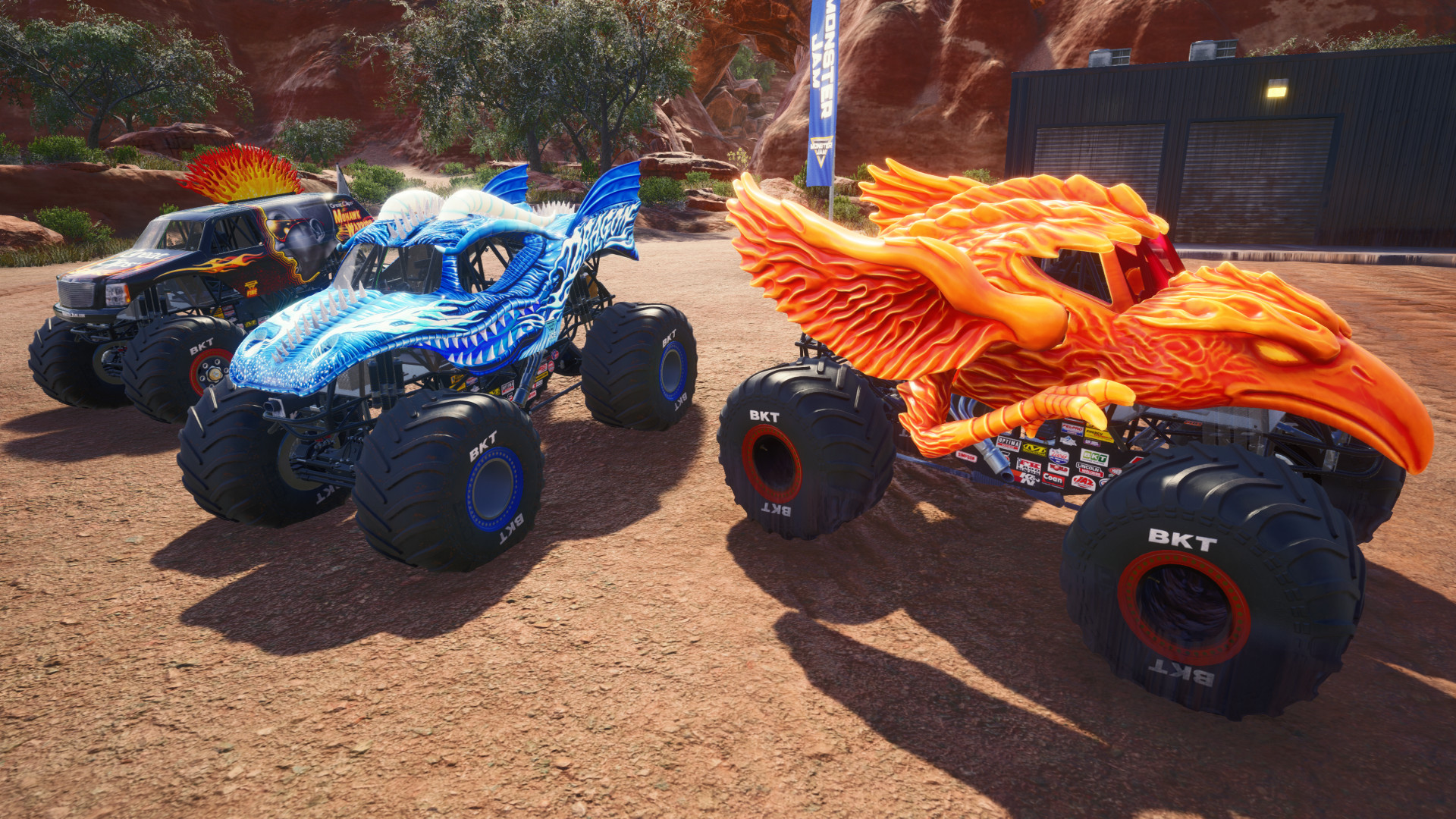 Monster Jam Steel Titans - Fire & Ice screenshot 4