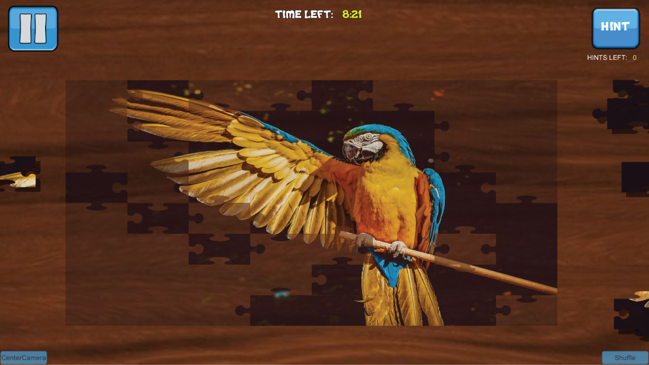 Bepuzzled Animals Jigsaw Puzzle screenshot 1