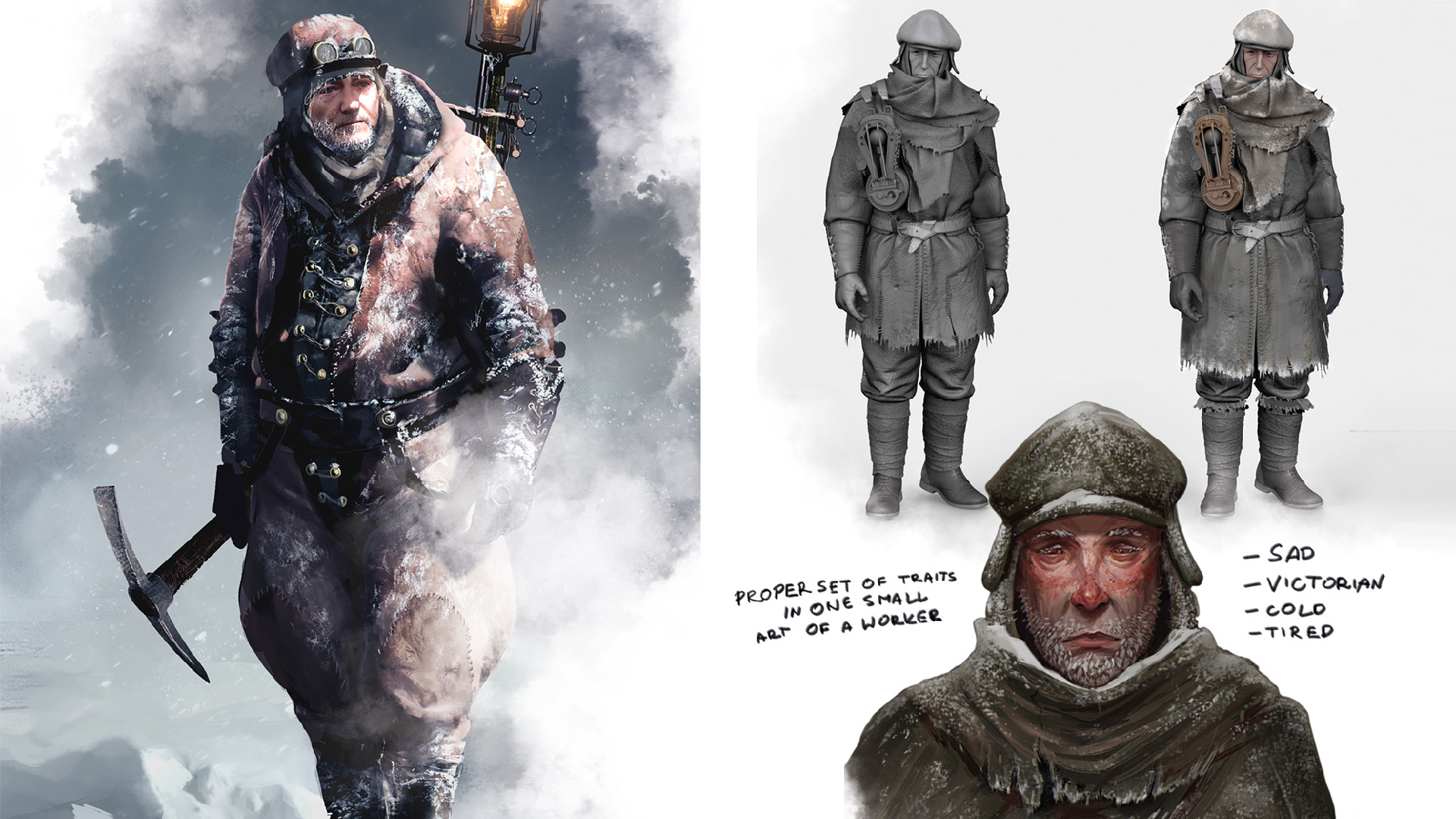 Frostpunk: Digital Artbook screenshot 1