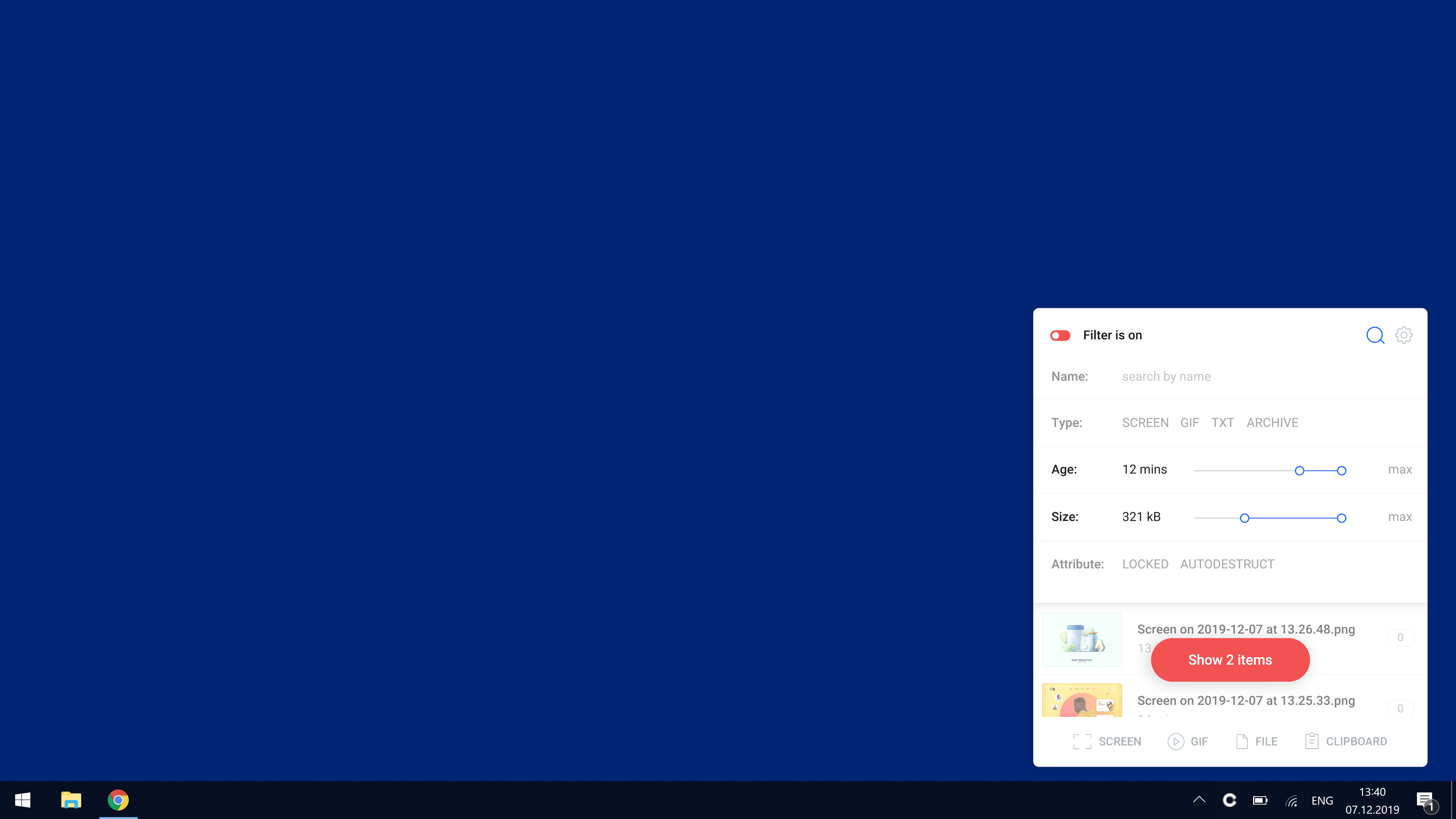 Clipptic screenshot 2