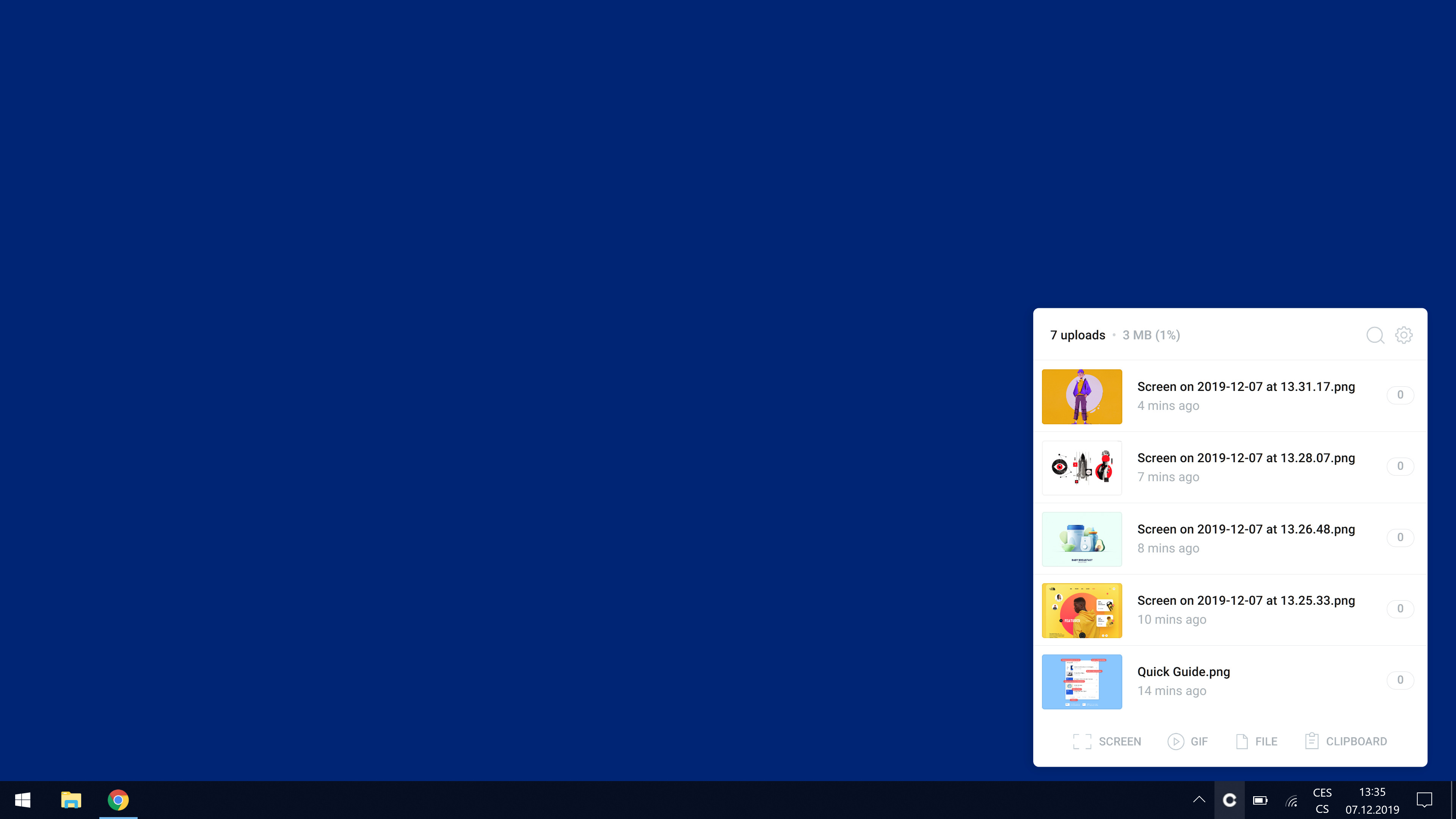 Clipptic screenshot 1