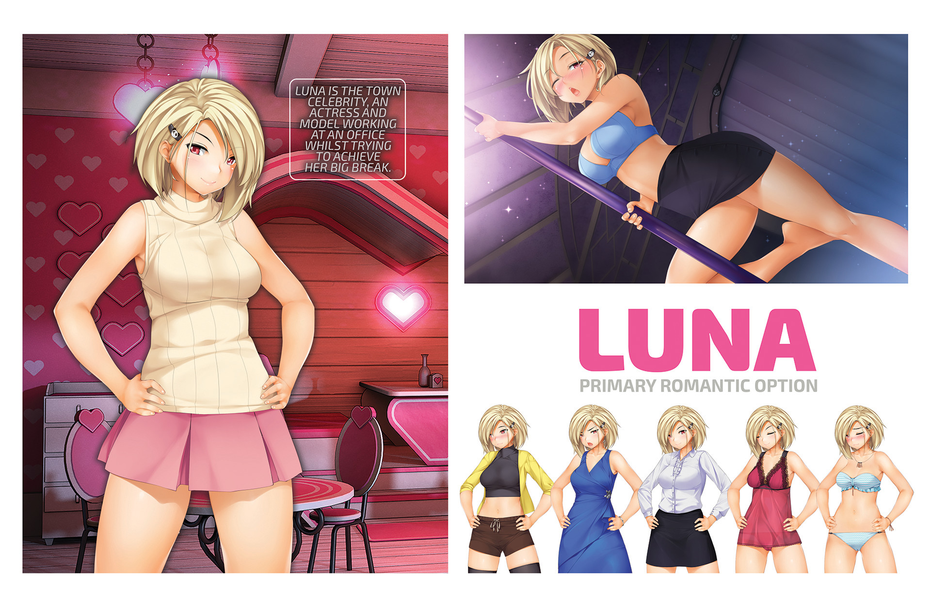 Love in the Limelight - Artbook screenshot 7