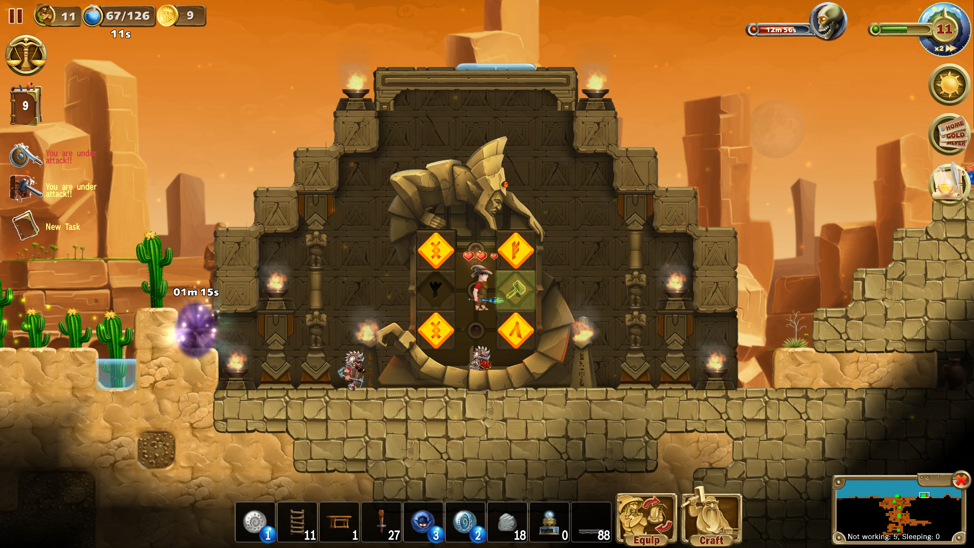 Craft The World - Bosses & Monsters screenshot 1