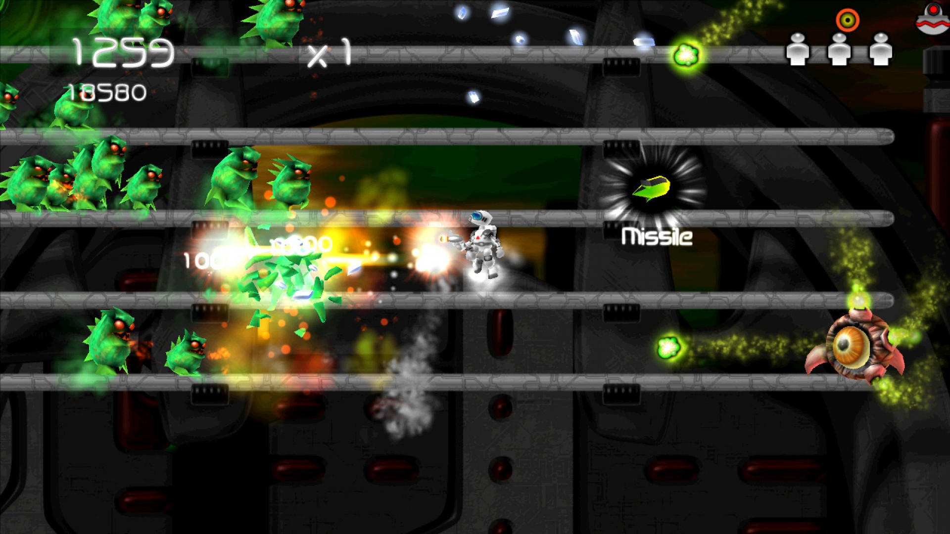 Alien Zombie Megadeath screenshot 1