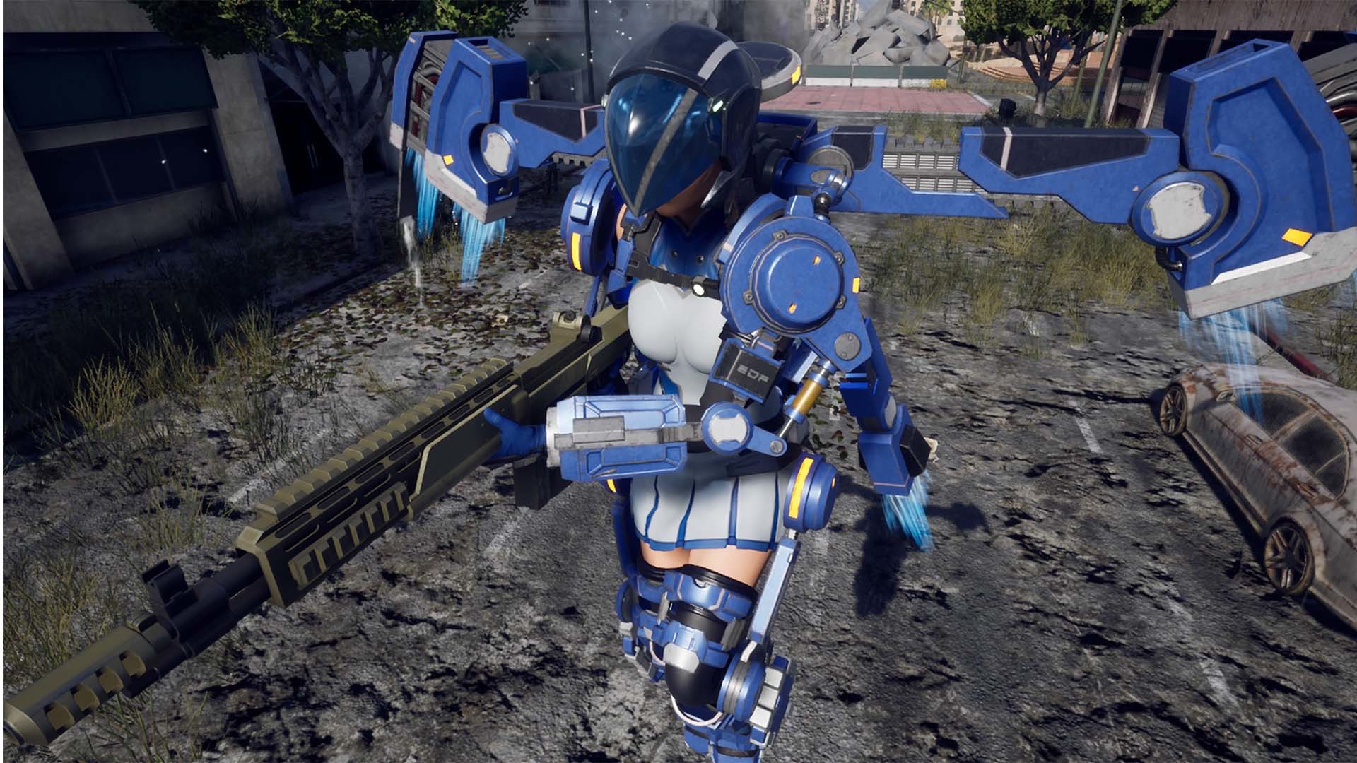 EARTH DEFENSE FORCE: IRON RAIN - Creation parts: Pale Wing on Steam