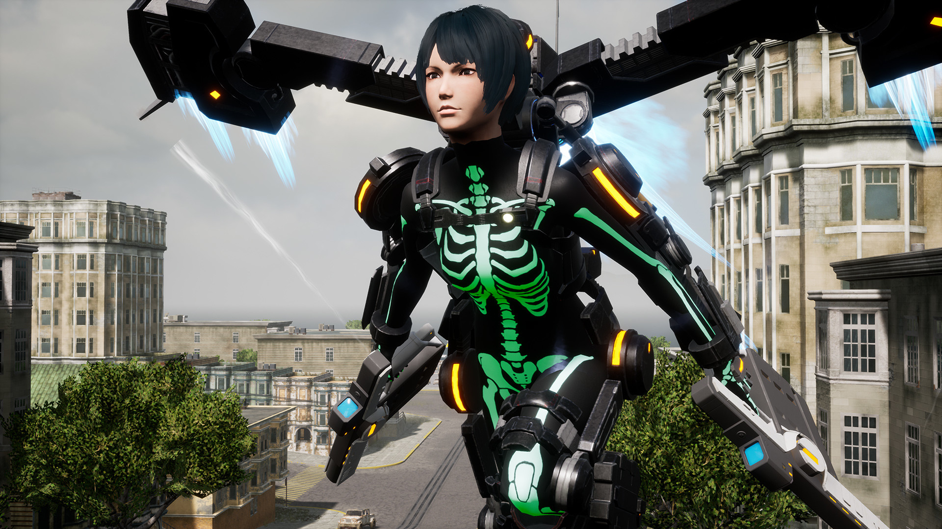 Steam：EARTH DEFENSE FORCE: IRON RAIN - カスタマイズ衣装「スカル