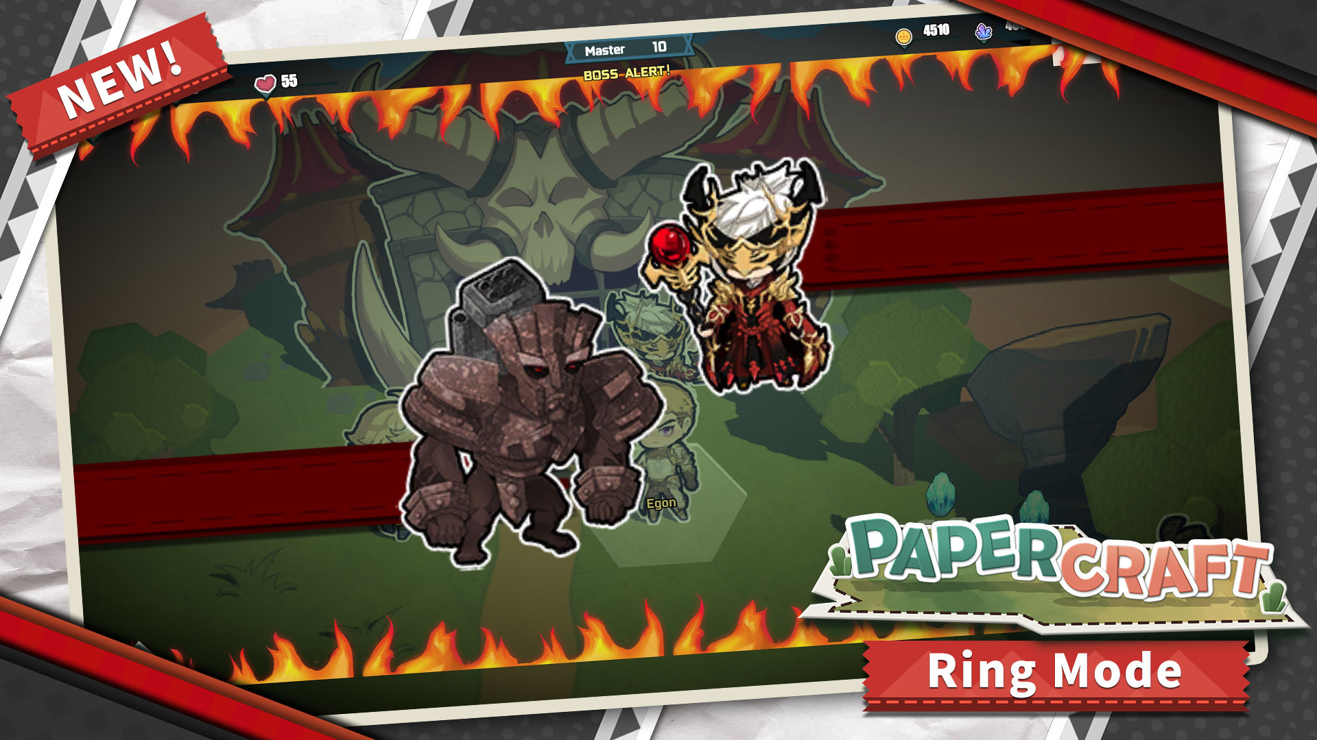Papercraft：Ring Mode（擂台争霸） screenshot 1