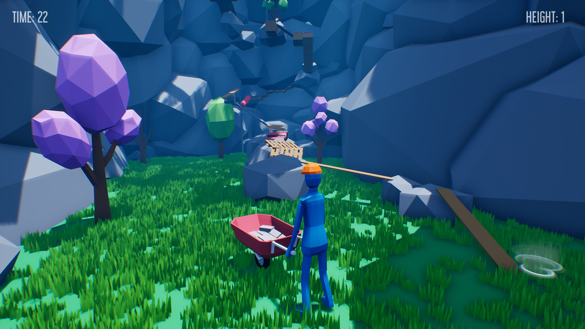 Climb With Wheelbarrow screenshot 1