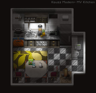 RPG Maker MV - Modern + Inner Basic Tiles screenshot 1