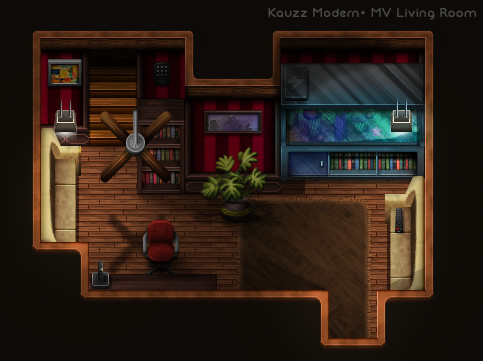 RPG Maker MV - Modern + Inner Basic Tiles screenshot 6