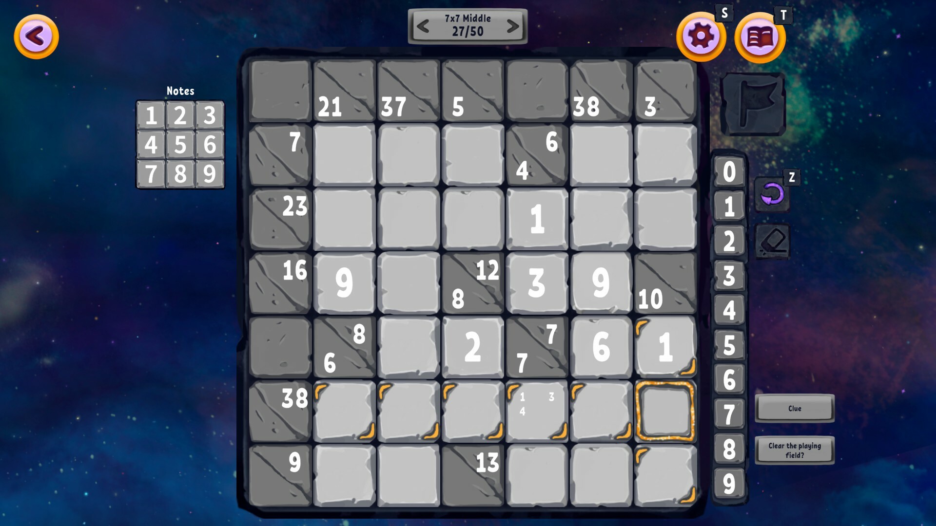 Kakuro screenshot 3