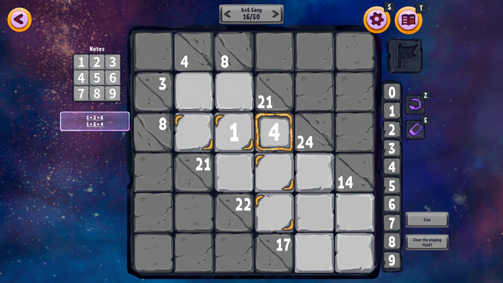 Kakuro screenshot 2