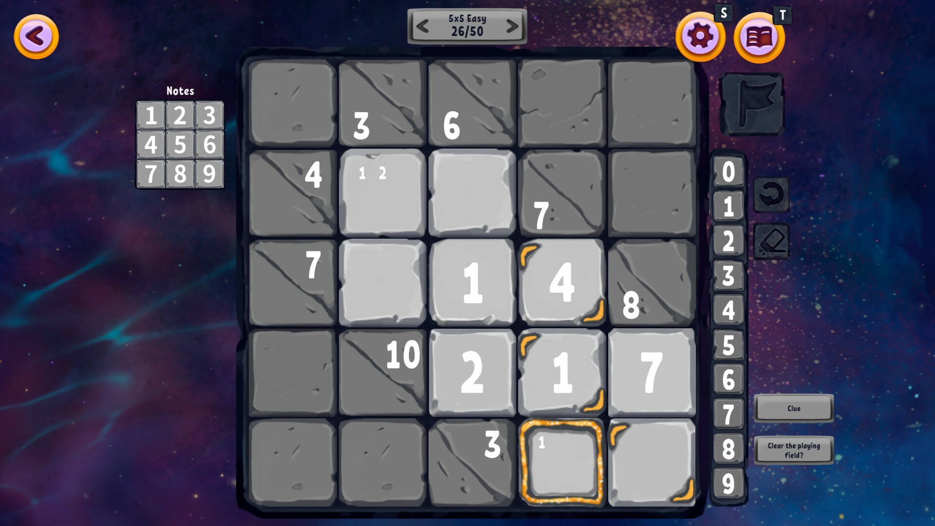 Kakuro screenshot 1