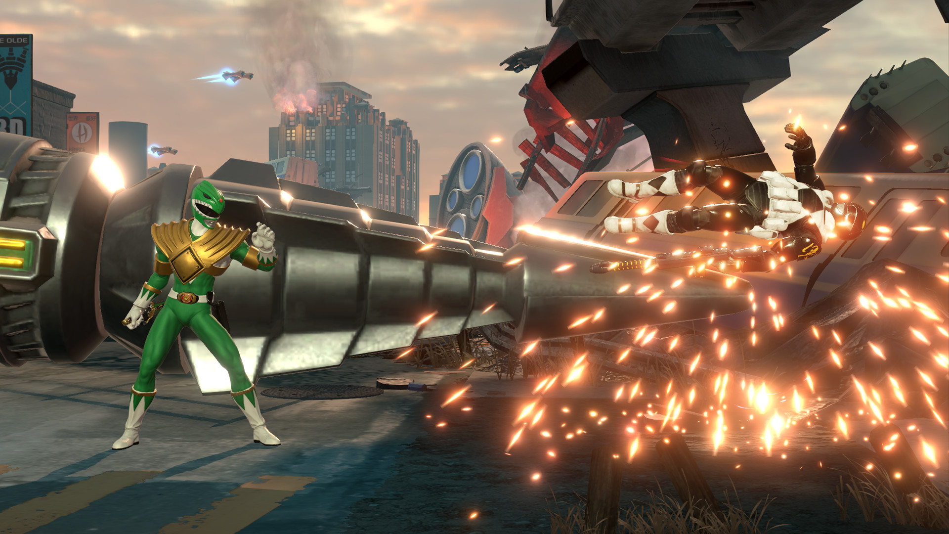 power rangers battle for the grid gameplay