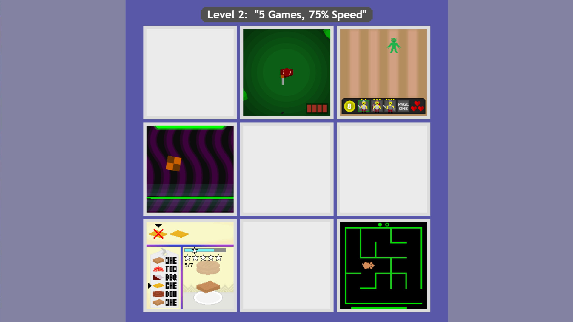 9 Games, 2 Buttons screenshot 4